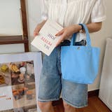 ミニトートバッグ ハンドバッグ 帆布 | M.Y.A. | 詳細画像13 