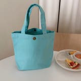 ミント | ミニトートバッグ ハンドバッグ 帆布 | M.Y.A.