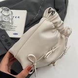 リボンデザイン ミニショルダーバッグ トートバッグ | M.Y.A. | 詳細画像11 