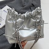 リボンデザイン ミニショルダーバッグ トートバッグ | M.Y.A. | 詳細画像13 