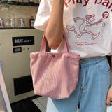 ミニトートバッグ ハンドバッグ コーデユロイ | M.Y.A. | 詳細画像2 