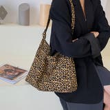 トートバッグ ショルダーバッグ ヒョウ柄 レオパード | M.Y.A. | 詳細画像4 