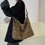 トートバッグ ショルダーバッグ ヒョウ柄 レオパード | M.Y.A. | 詳細画像5 