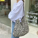 アイボリー | トートバッグ ショルダーバッグ ヒョウ柄 レオパード | M.Y.A.