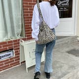 トートバッグ ショルダーバッグ ヒョウ柄 レオパード | M.Y.A. | 詳細画像4