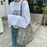 トートバッグ ショルダーバッグ ヒョウ柄 レオパード | M.Y.A. | 詳細画像8