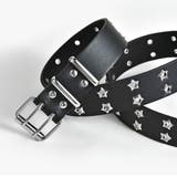 ダブルピン スターアイレットベルト スタッズベルト | M.Y.A. | 詳細画像3 