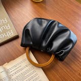 ウッドハンドルミニバッグ ショルダーバッグ ハンドバッグ 2way | M.Y.A. | 詳細画像22