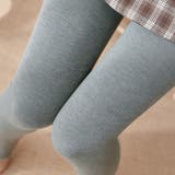 リブ編み 裏起毛 レギンス タイツ トレンカ 厚手 レディース   | M.Y.A. | 詳細画像8 