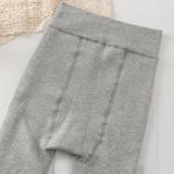 リブ編み 裏起毛 レギンス タイツ トレンカ 厚手 レディース   | M.Y.A. | 詳細画像19 