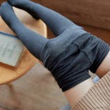 リブ編み 裏起毛 レギンス タイツ トレンカ 厚手 レディース   | M.Y.A. | 詳細画像4 