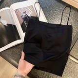 カップ付きキャミソール インナー ルームウェア フィットネス | M.Y.A. | 詳細画像17 