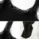 キャミソール レース リブ 薄手 下着 肌着 速乾 サラサラ | M.Y.A. | 詳細画像35