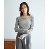 RIB KNIT TOP | My shawty | 詳細画像3 