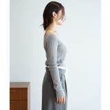 RIB KNIT TOP | My shawty | 詳細画像4 