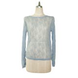 ライトブルー | LACE GATHER TOP | My shawty