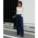 LACE GATHER TOP | My shawty | 詳細画像5