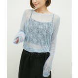 LACE GATHER TOP | My shawty | 詳細画像8
