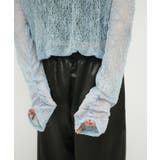 LACE GATHER TOP | My shawty | 詳細画像11