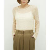 LACE GATHER TOP | My shawty | 詳細画像14