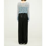 SATIN EASY WIDE PANTS | My shawty | 詳細画像3 