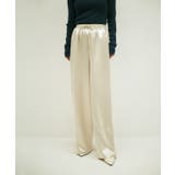 SATIN EASY WIDE PANTS | My shawty | 詳細画像5 