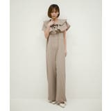モカベージュ | DRY TUCH FRILL ALL IN ONE | My shawty