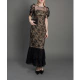 ブラック | LILY LACE TIERD DRESS | My shawty
