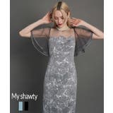 FLARE SLEEVE LACE DRESS | My shawty | 詳細画像1 