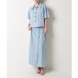 ライトブルー | DENIM SKIRT SET UP | My shawty