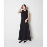 LINEN LIKE GATHER ONEPIECE | My shawty | 詳細画像6
