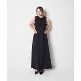 LINEN LIKE GATHER ONEPIECE | My shawty | 詳細画像5