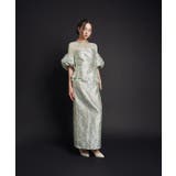 JACQUARD OFF SHOLDER DRESS | My shawty | 詳細画像3