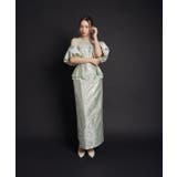 JACQUARD OFF SHOLDER DRESS | My shawty | 詳細画像4