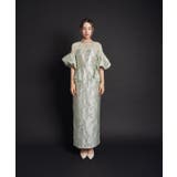 JACQUARD OFF SHOLDER DRESS | My shawty | 詳細画像5