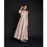 ピンク | RIBBON MOTIF JACQUARD DRESS | My shawty