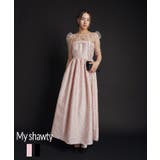 RIBBON MOTIF JACQUARD DRESS | My shawty | 詳細画像1