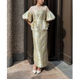 JACQUARD OFF SHOLDER DRESS | My shawty | 詳細画像12