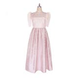 RIBBON MOTIF JACQUARD DRESS | My shawty | 詳細画像12