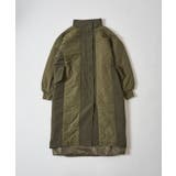 カーキ | QUILT LONG COAT | My shawty