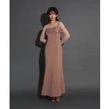 ベージュ | 2WAY GLITTER BUSTIER DRESS | My shawty