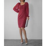 BALLOON SLEEVE COLOR DRESS | My shawty | 詳細画像1