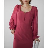 BALLOON SLEEVE COLOR DRESS | My shawty | 詳細画像5