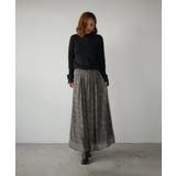 CHIFFON LEOPARD LONG SKIRT | My shawty | 詳細画像3
