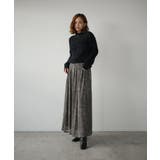 CHIFFON LEOPARD LONG SKIRT | My shawty | 詳細画像4