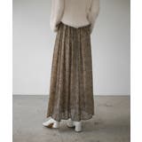 CHIFFON LEOPARD LONG SKIRT | My shawty | 詳細画像6
