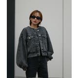 CUT OFF DENIM JACKET | My shawty | 詳細画像3