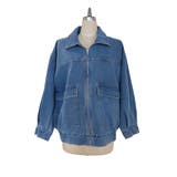 DENIM STAND OVER BLOUSON | My shawty | 詳細画像10