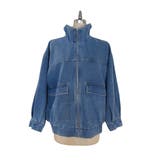 DENIM STAND OVER BLOUSON | My shawty | 詳細画像9