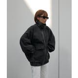 ブラック | DENIM STAND OVER BLOUSON | My shawty